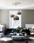 Mirror Ball LED Chandelier
