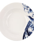 Peacock Symphony Deep Dessert Plate