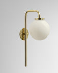 Big Bulb Opal Sconce