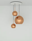 Copper LED Chandelier