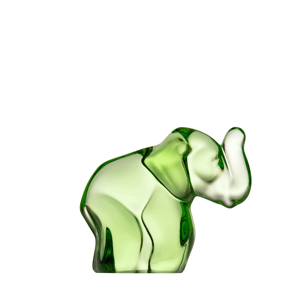 Crystal Elephant Figurine