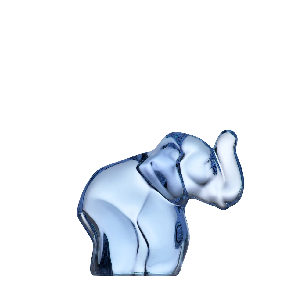 Crystal Elephant Figurine