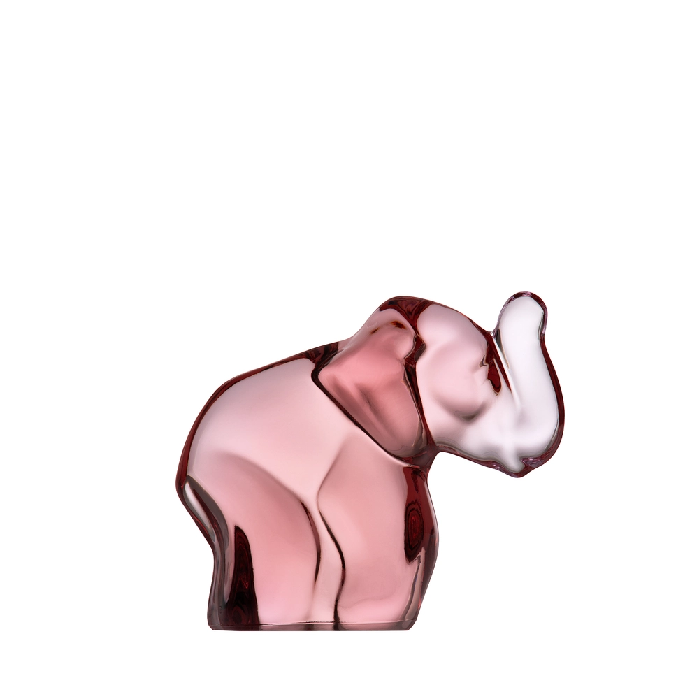 Crystal Elephant Figurine