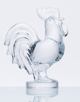 Crystal Rooster Figurine