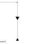 Filomena Hanging Floor Lamp