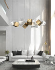 Fool's Gold Chandelier