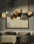 Fool's Gold Chandelier