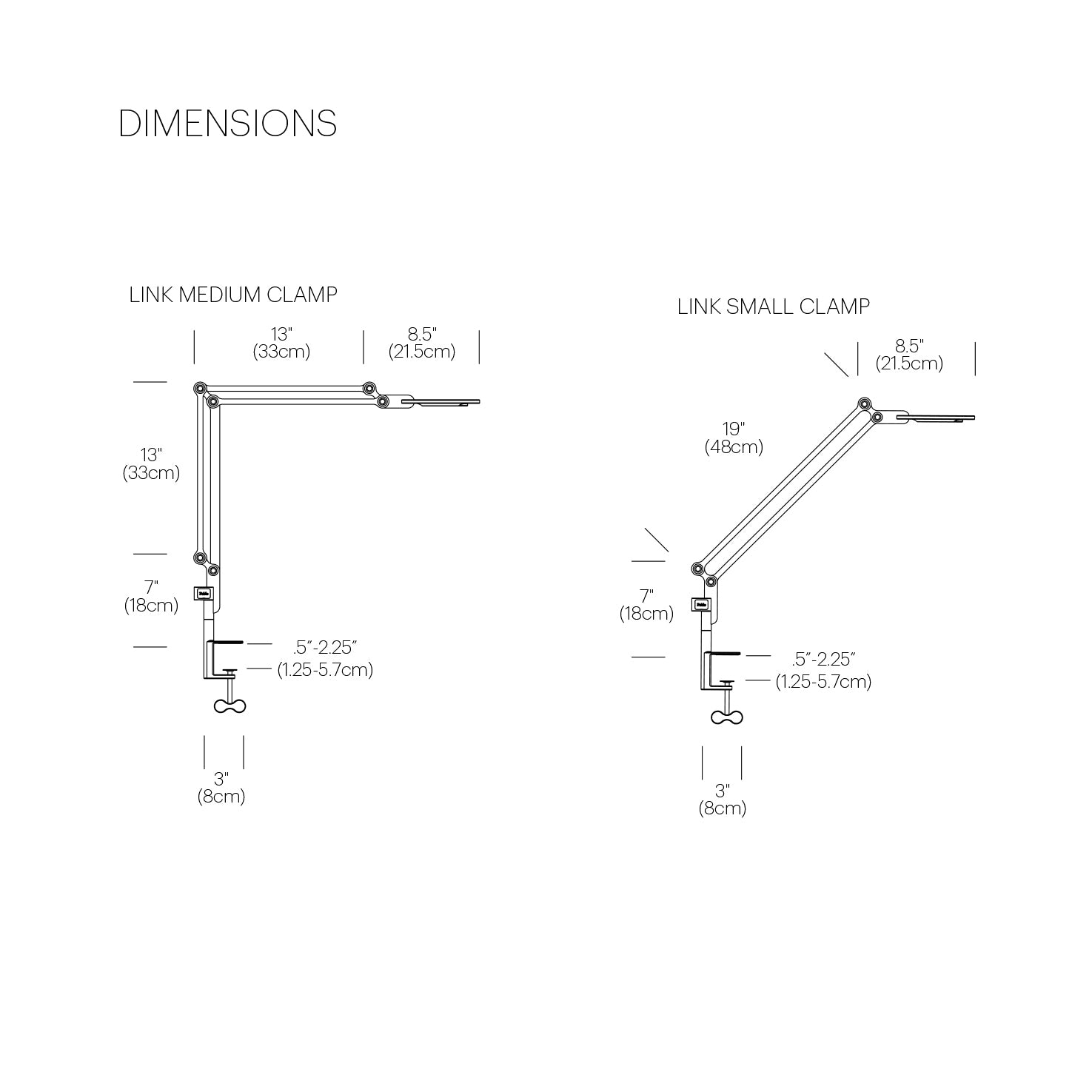 Link Clamp Table Lamp