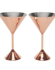 Plum Martini Glasses (Set of 2)