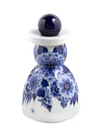 Proud Mary Cobalt Flower Figurine