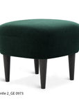 Wingback Ottoman