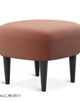 Wingback Ottoman