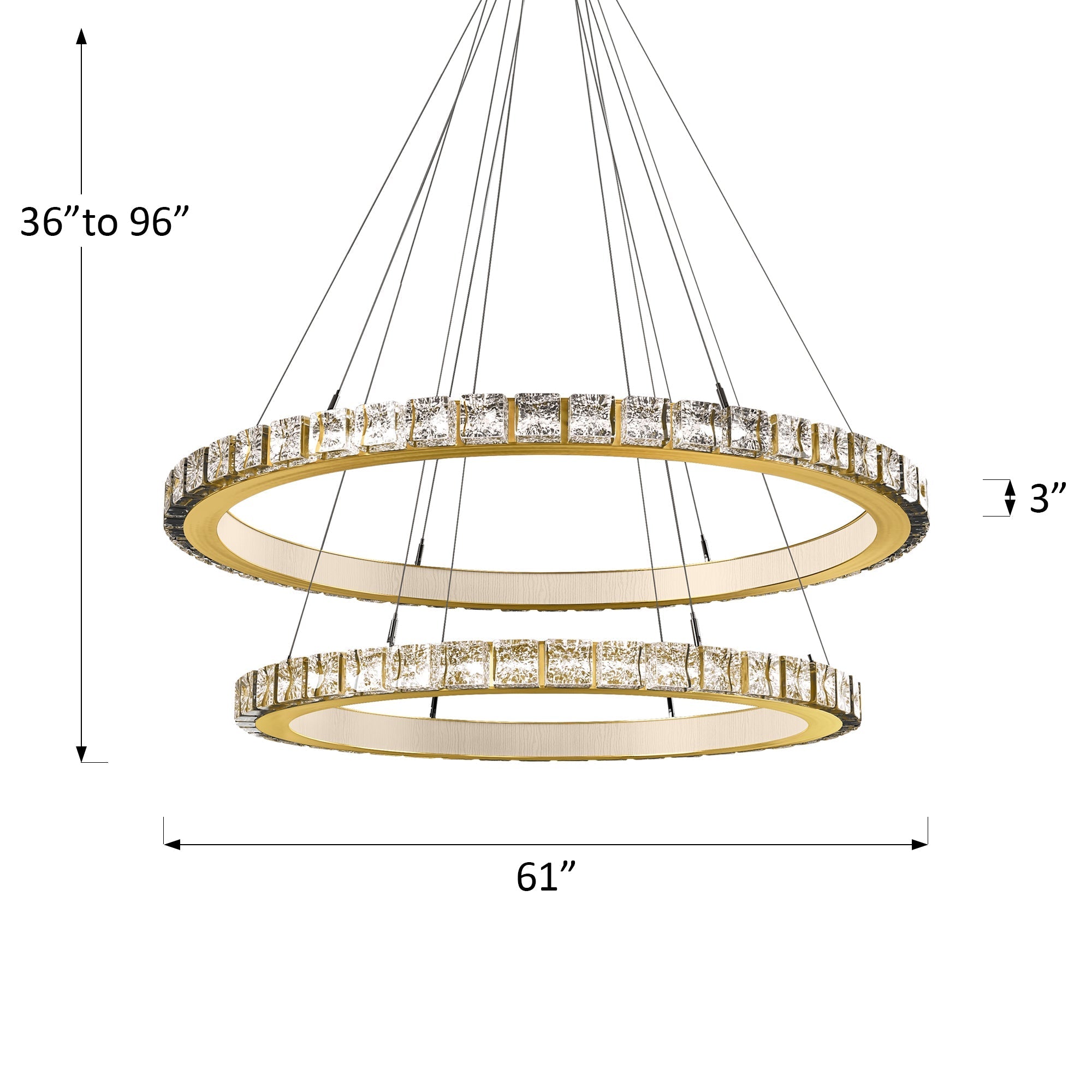 Radiance Ring Chandelier